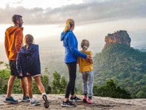 family travel adventure in Sri Lanka