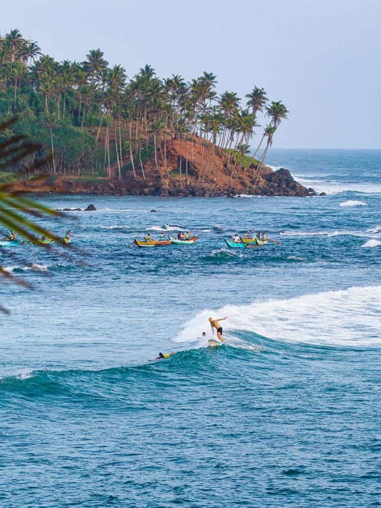 Surfing Sri Lanka with kids