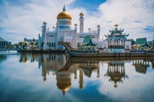 Brunei mosque 