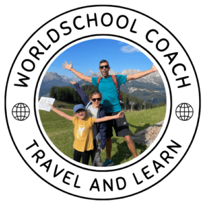 the worldschool coach for family travel
