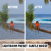 Lightroom presetss for travel photos