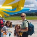 How to survive long haul flight with kids