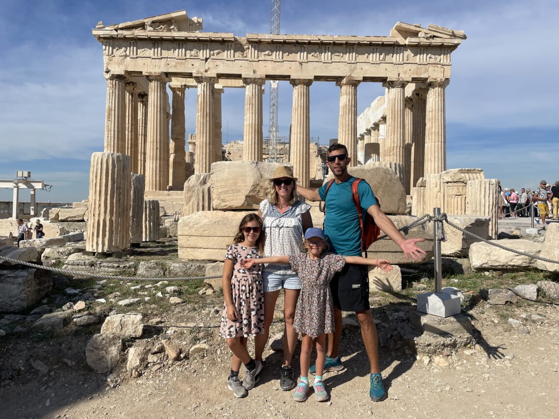 Athens with Kids on a budget