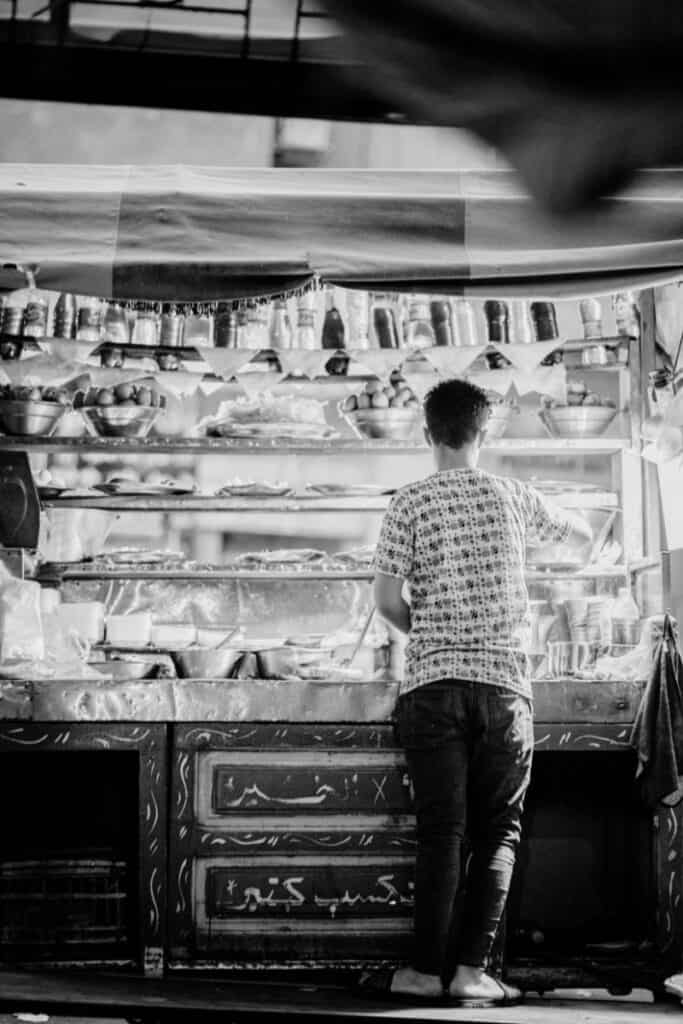 Egyptian Food Stall