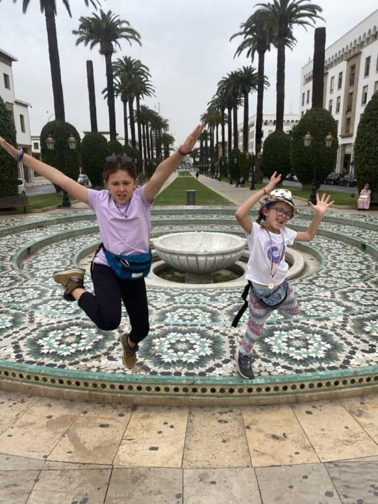 Exploring Rabat with kids