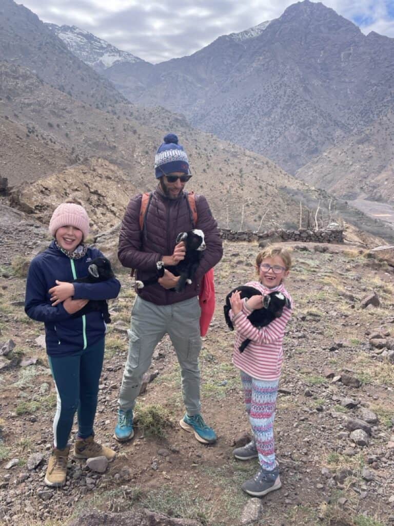 Trekking in Imlil with Kids