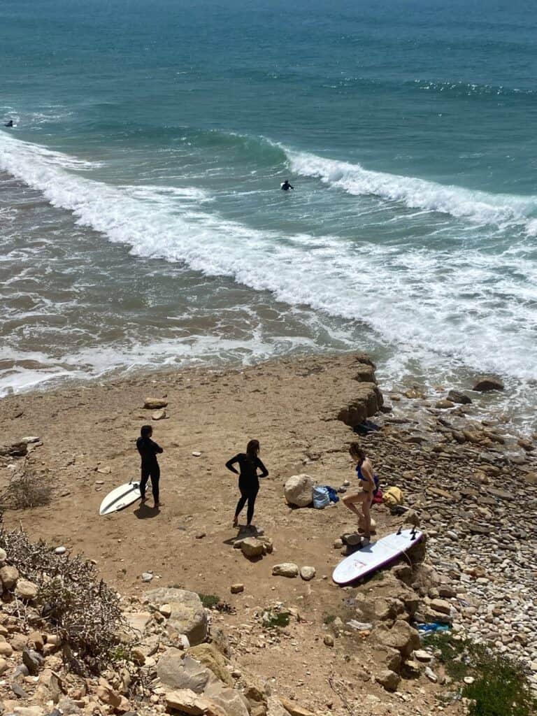 Surfing in Taghazout with kids 